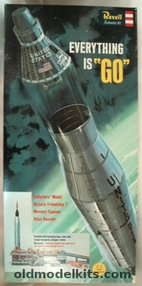 Revell 1/110 Everything is Go - Mercury Capsule and Atlas Booster/Friendship 7 Flight, H1833-250 plastic model kit